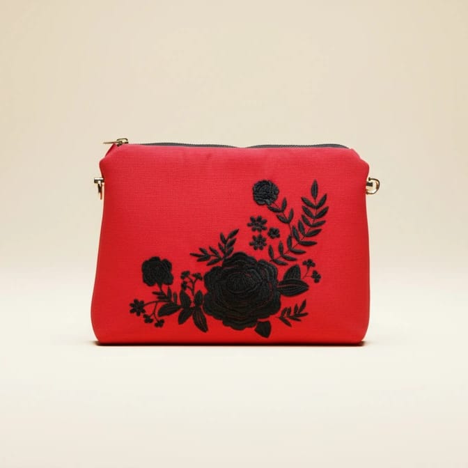 Bolso Sombra Carmesí "Manila"