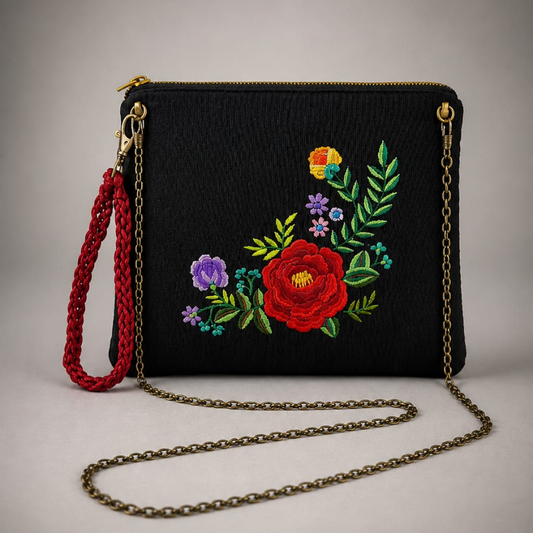Bolso bordado fiesta artesano manila