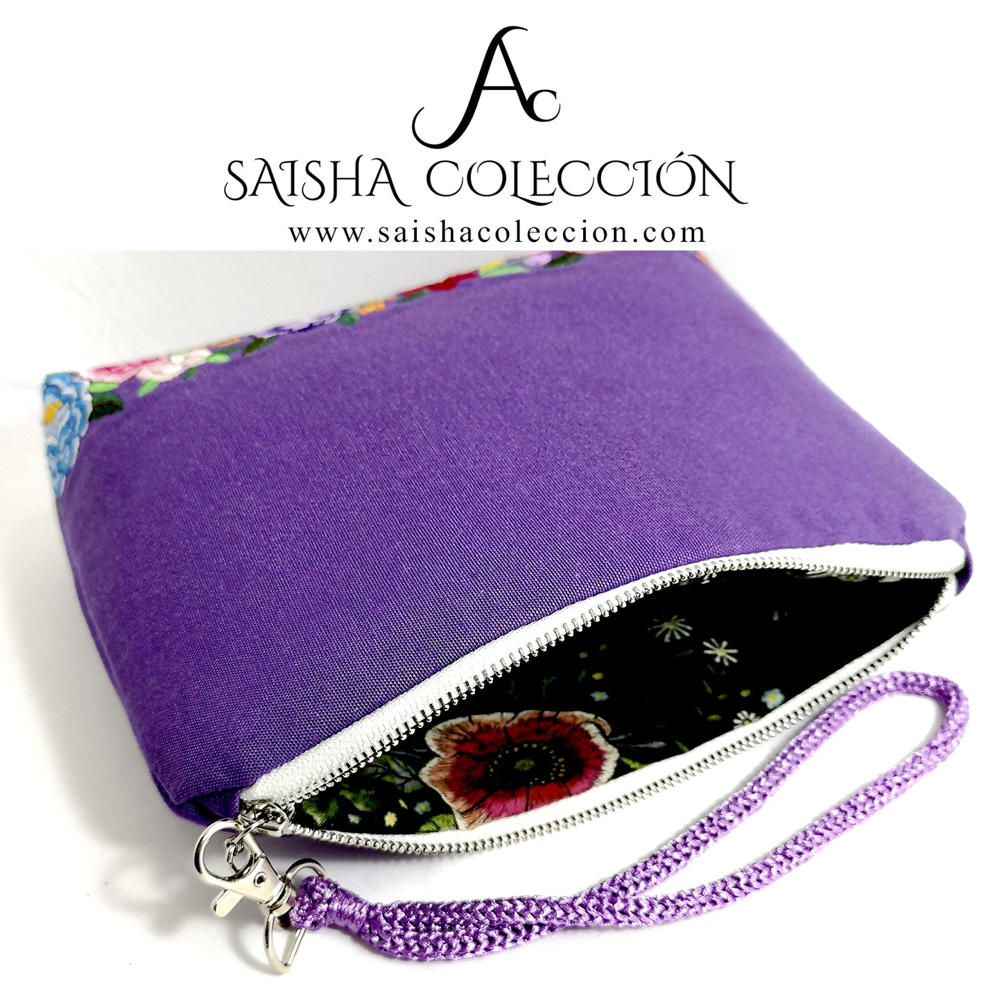 POUCH - Accesorios Camino Lavanda "Manila"