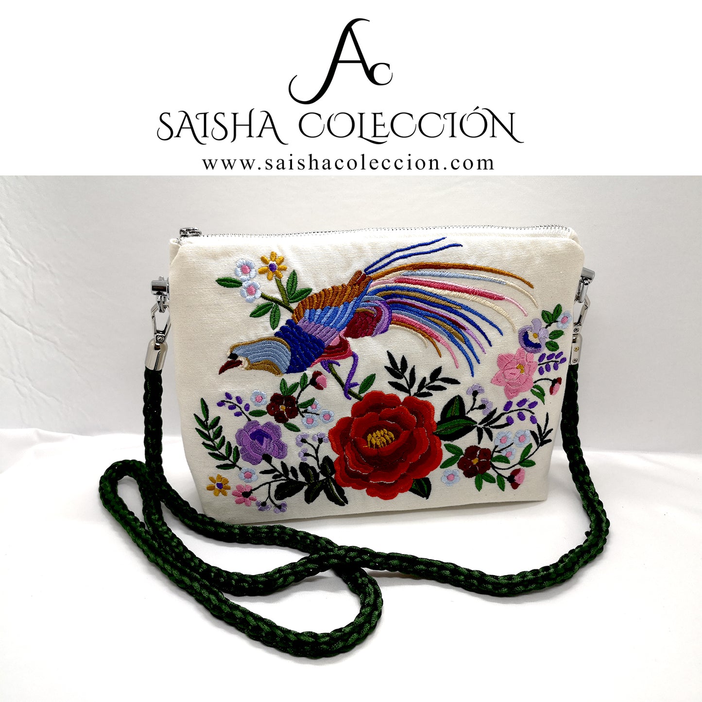 Bolso Paraíso Blanco "Manila"