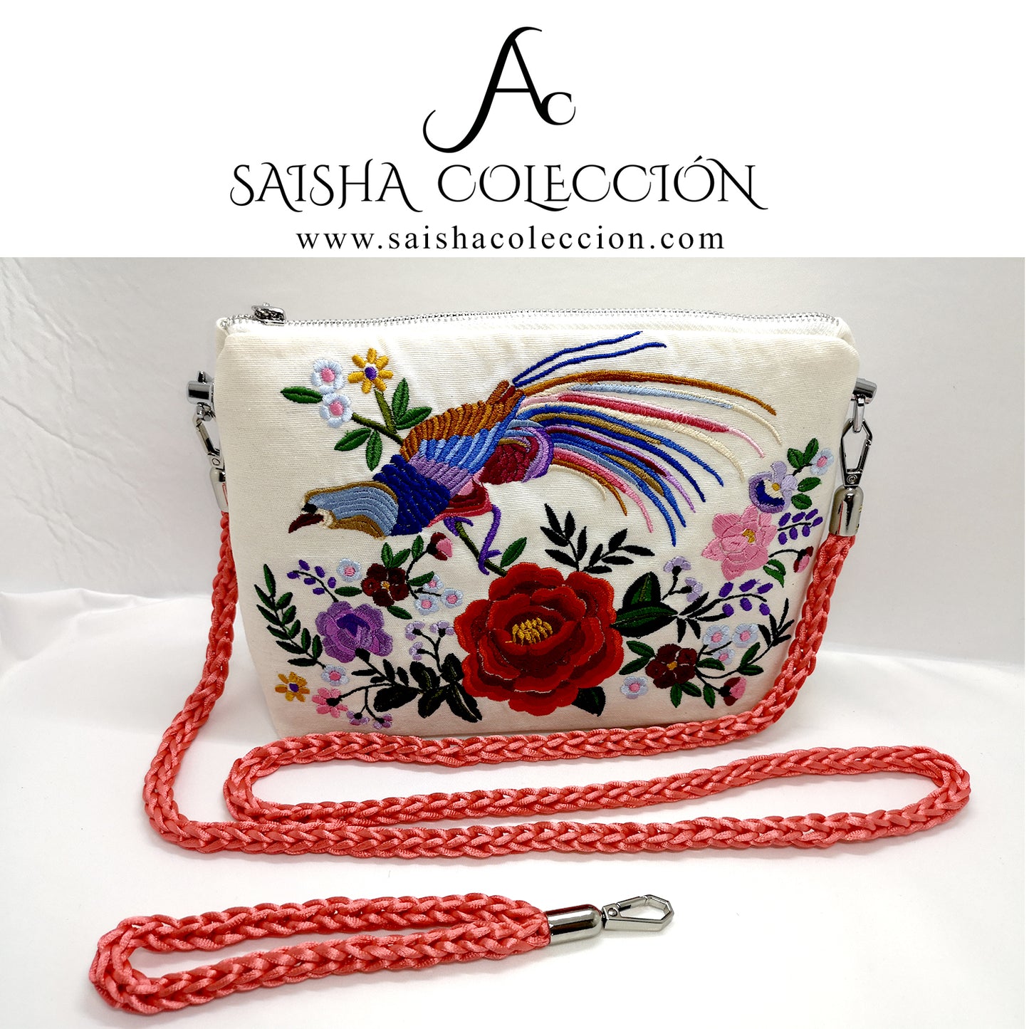 Bolso Paraíso Blanco "Manila"