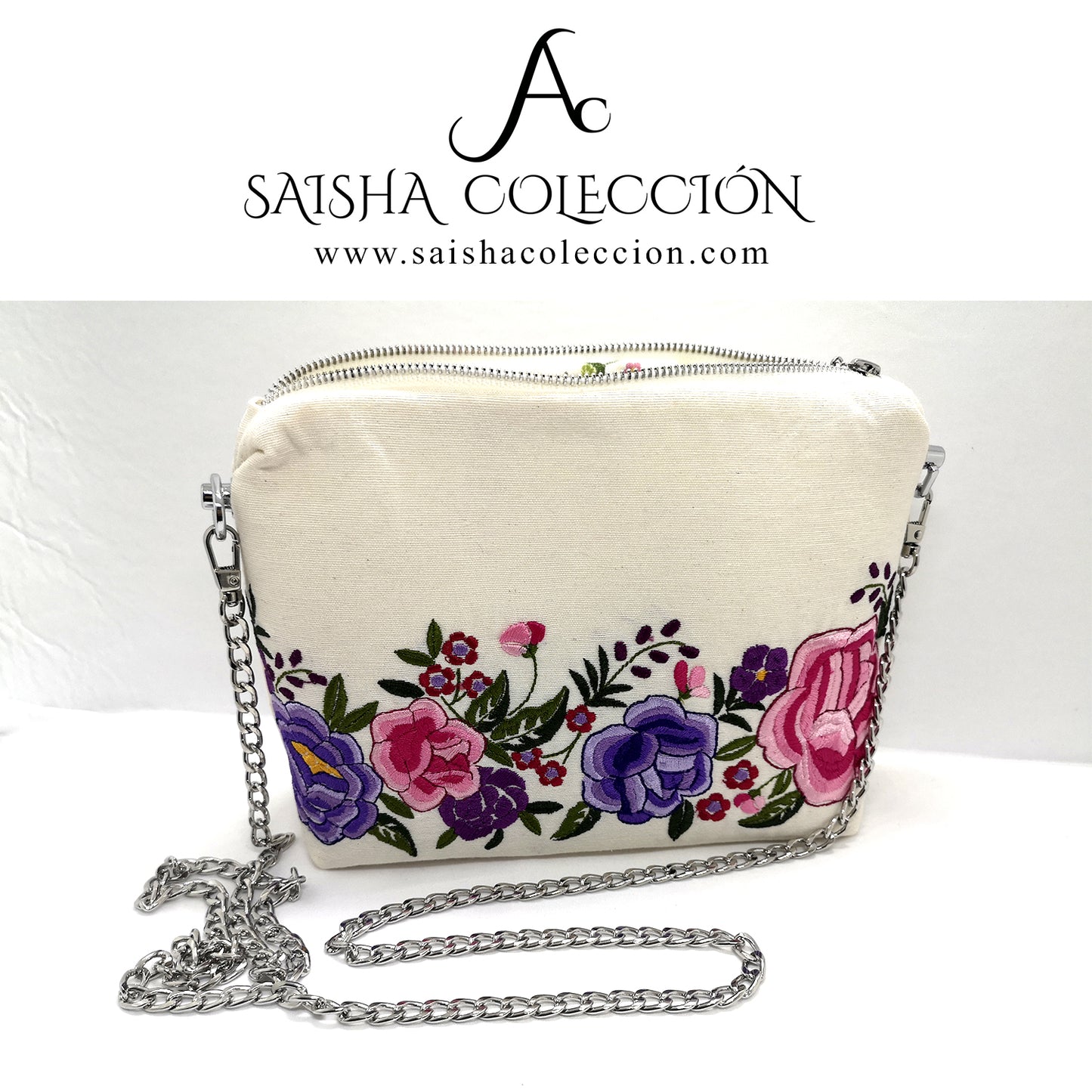 Bolso Camino de rosas "Manila"