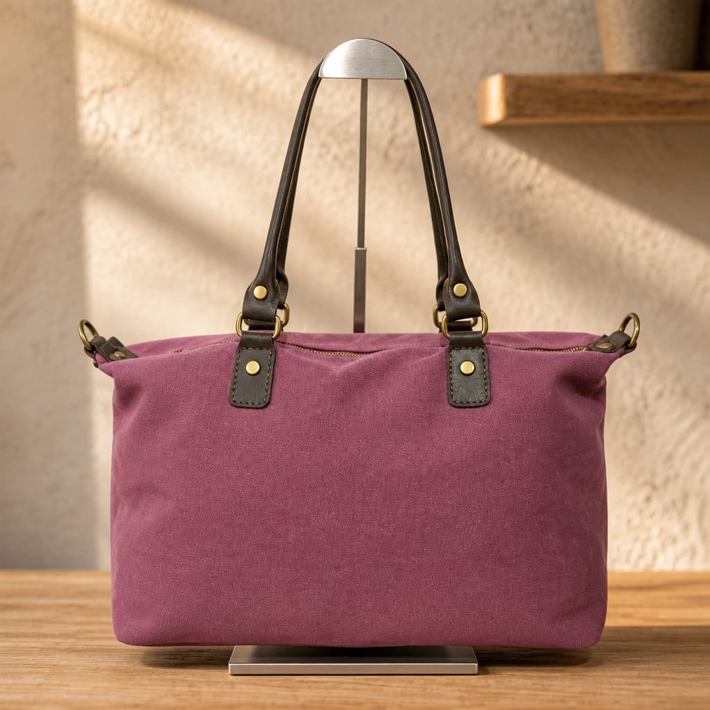 Bolso Weekender - Iniciales bordadas.