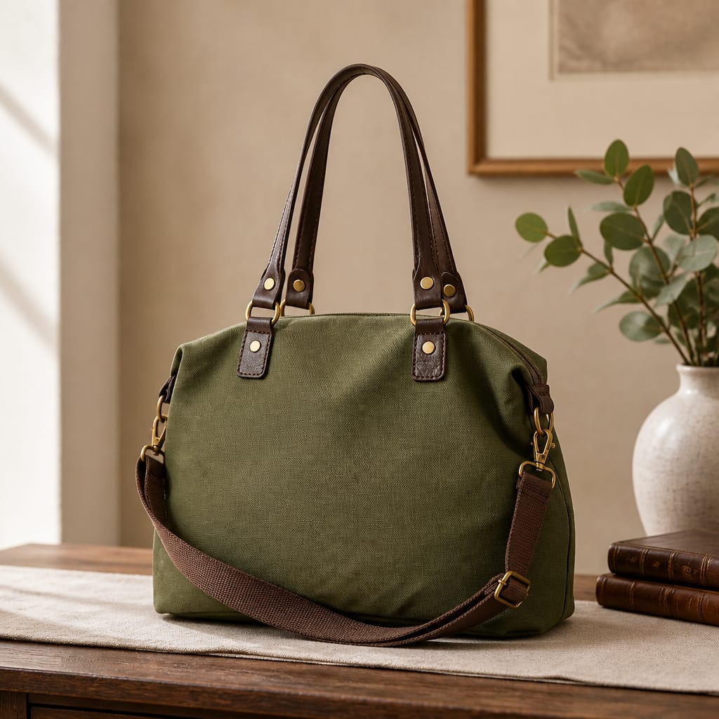Bolso Weekender - Iniciales bordadas.