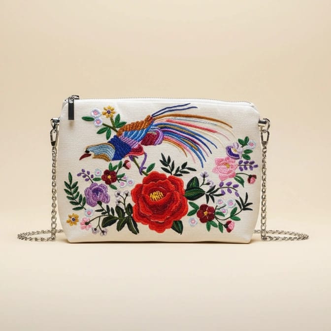 Bolso: Paraíso Blanco "Manila"