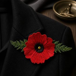 Broche Amapola.